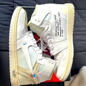 Air Jordan 1 x Off White NEG White